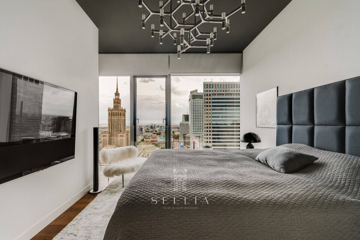 Luksusowy apartament z panoramicznym widokiem na Warszawę i PKiN.