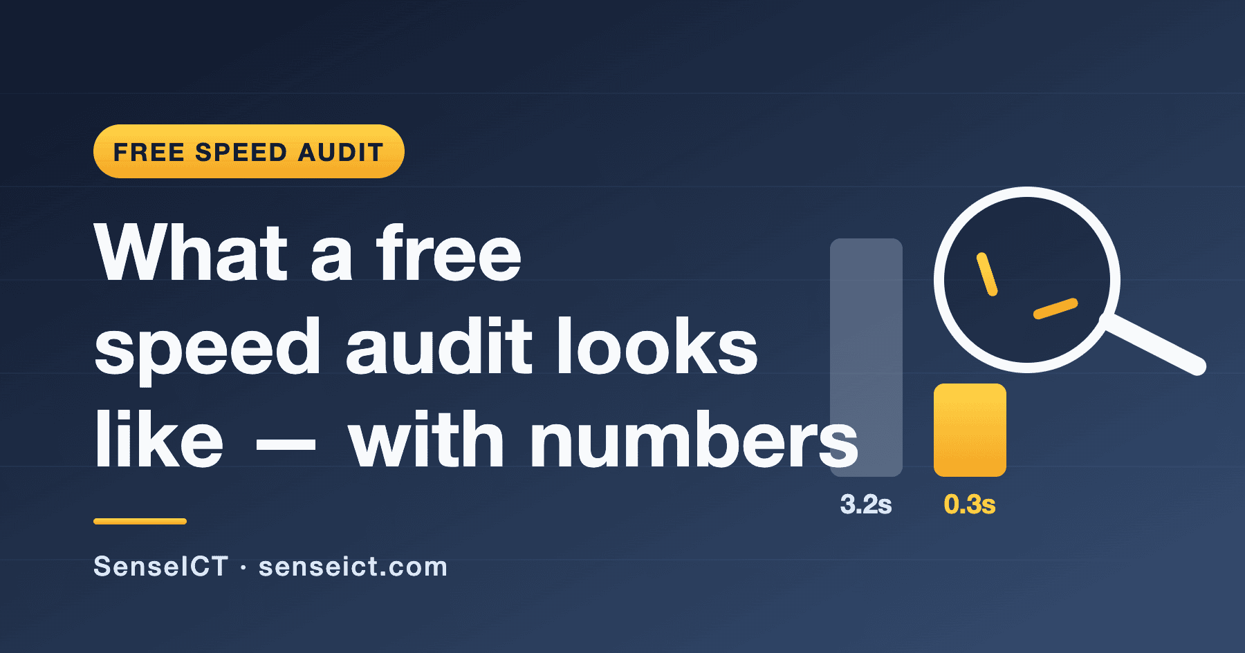 What a Free WordPress Speed Audit Actually Looks Like (With Real Numbers)