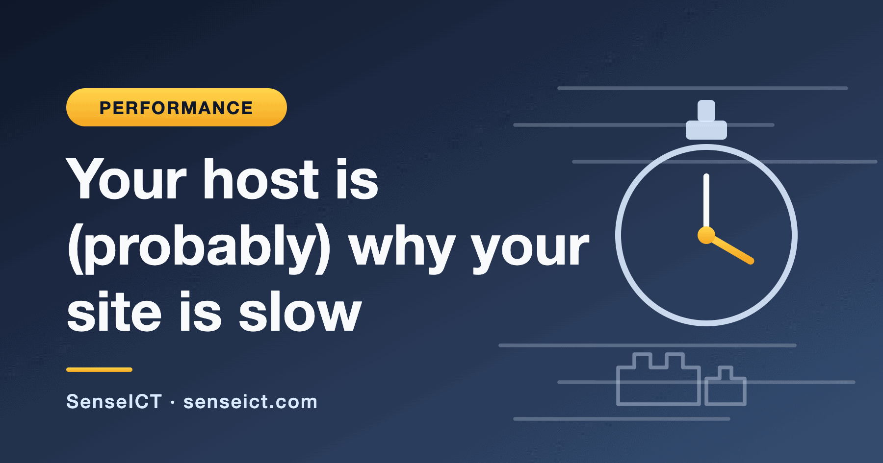 Why Your WordPress Host Is (Probably) Why Your Site Is Slow