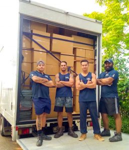 Smart Express team on a large house move