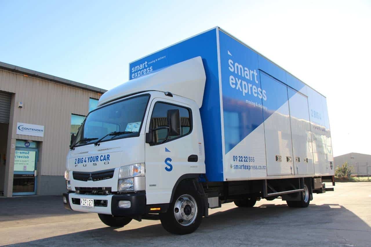 Smart Express Auckland Truck for boxing day deliveries