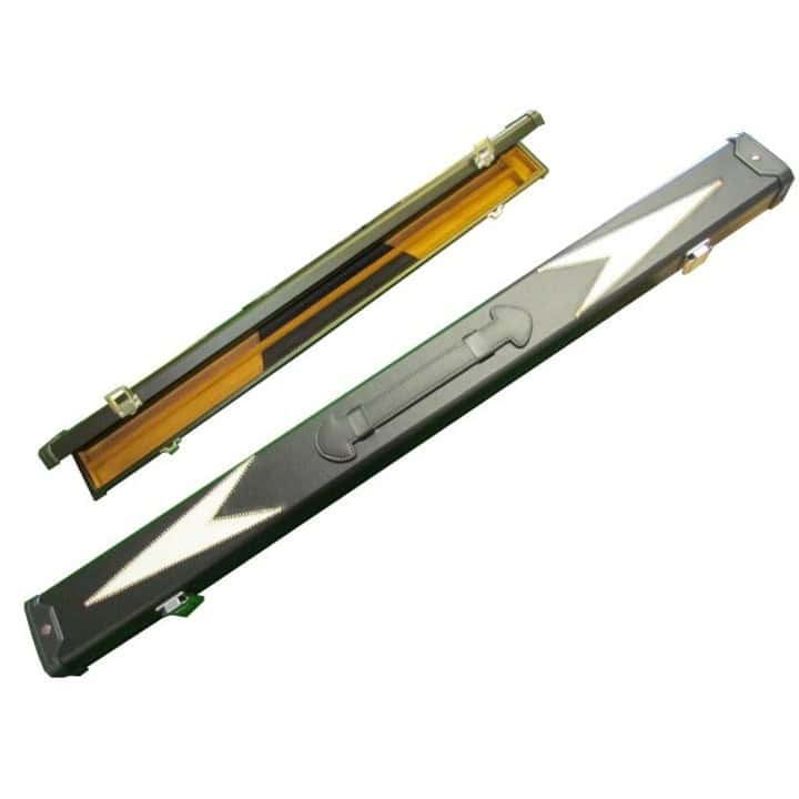 2pc White Arrow leatherette Cue Case - Image 2