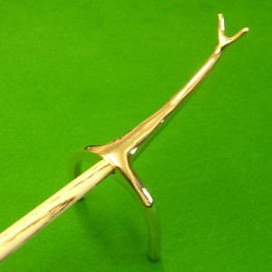 Brass snooker Swan-neck