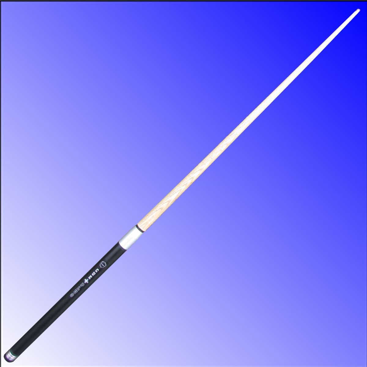 `CuePlus 45 ` Silver Cap Telescopic Pool Cue with adjustable length and weight.