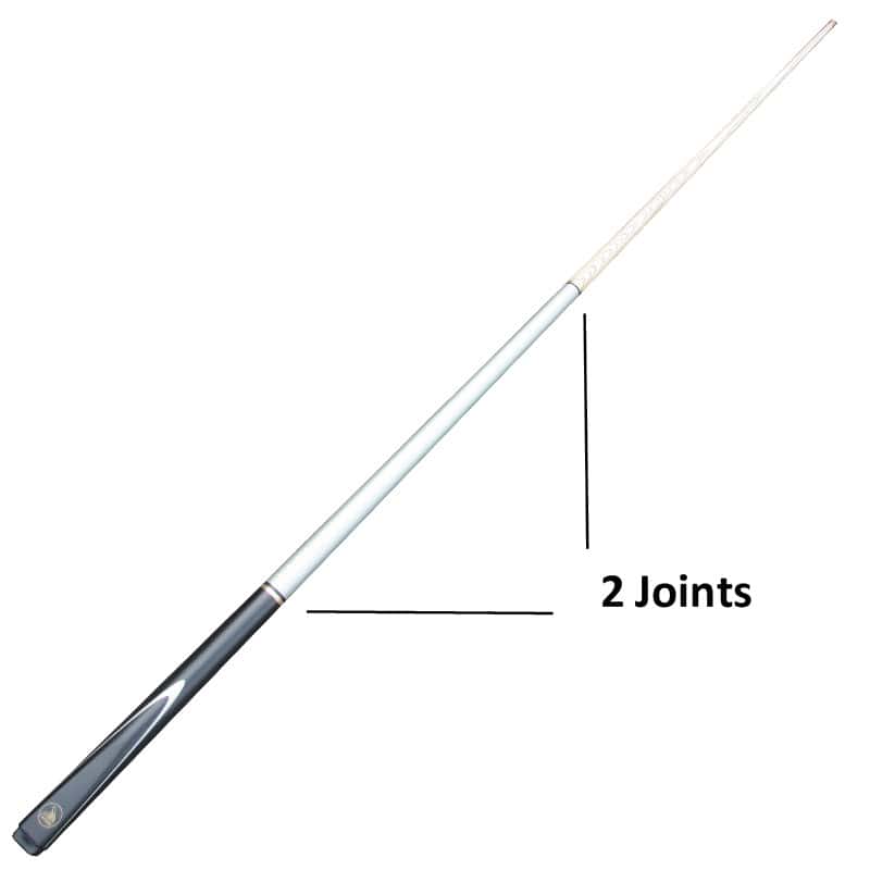 Cannon Scorpion 3 section snooker & Pool cue with mid-joint & butt joint.
