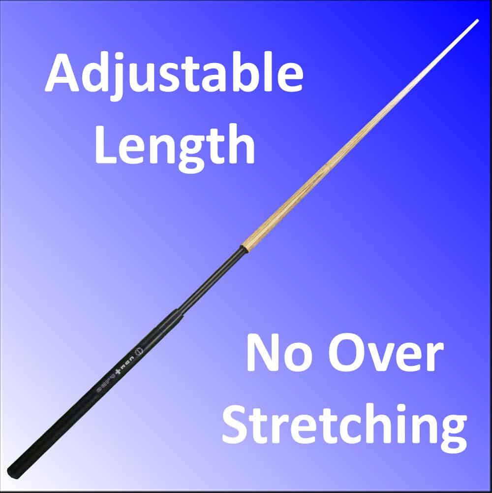 `Cue+Plus H20` Telescopic Snooker Cue - GREAT VALUE! Made in UK.