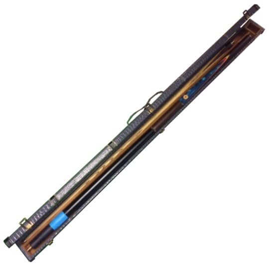 Snooker cue and case deal including cue extensions