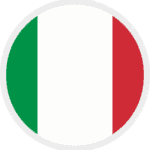 Italian flag badge representing St Christopher's Pub in Italy.
