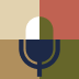 Geometric microphone icon in Chase Club brand colors
