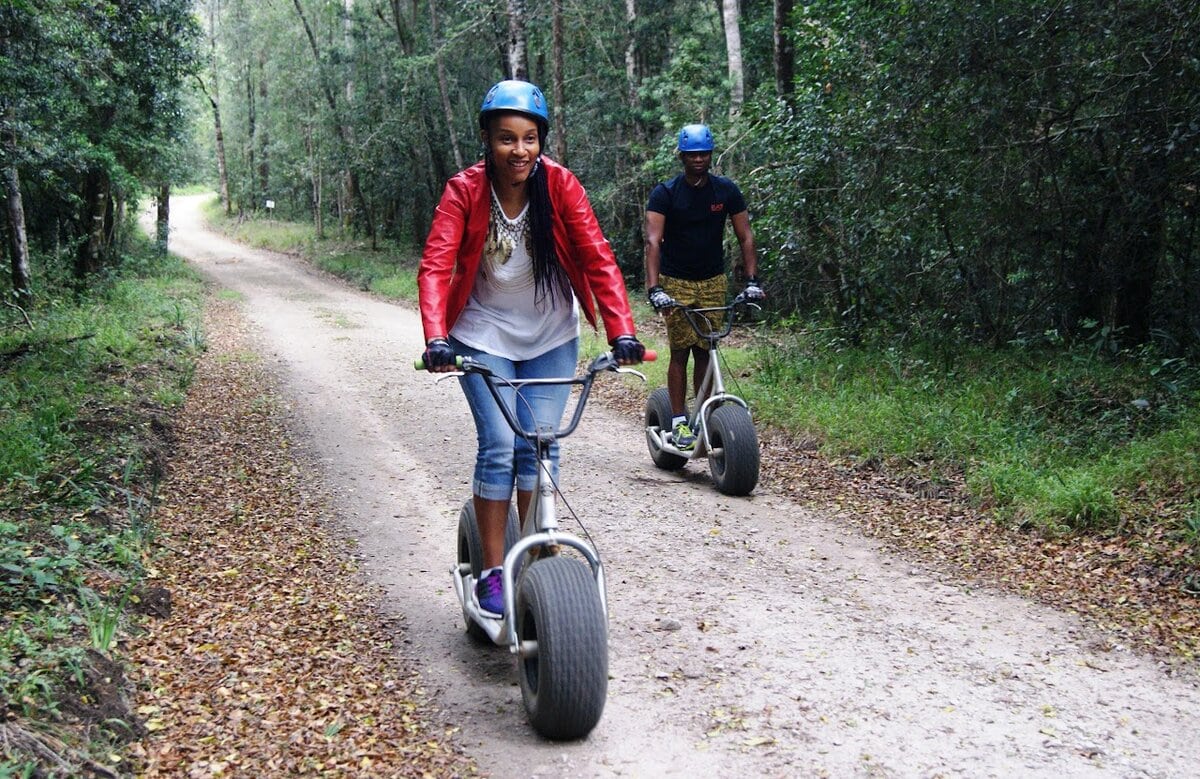 scooter tour knysna