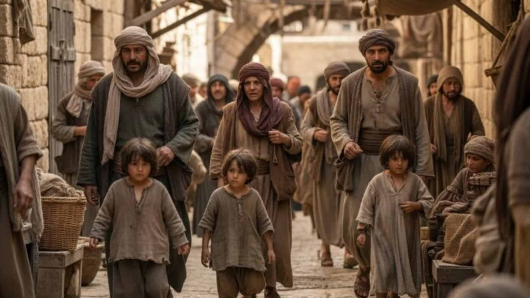 Poor people in Jerusalem