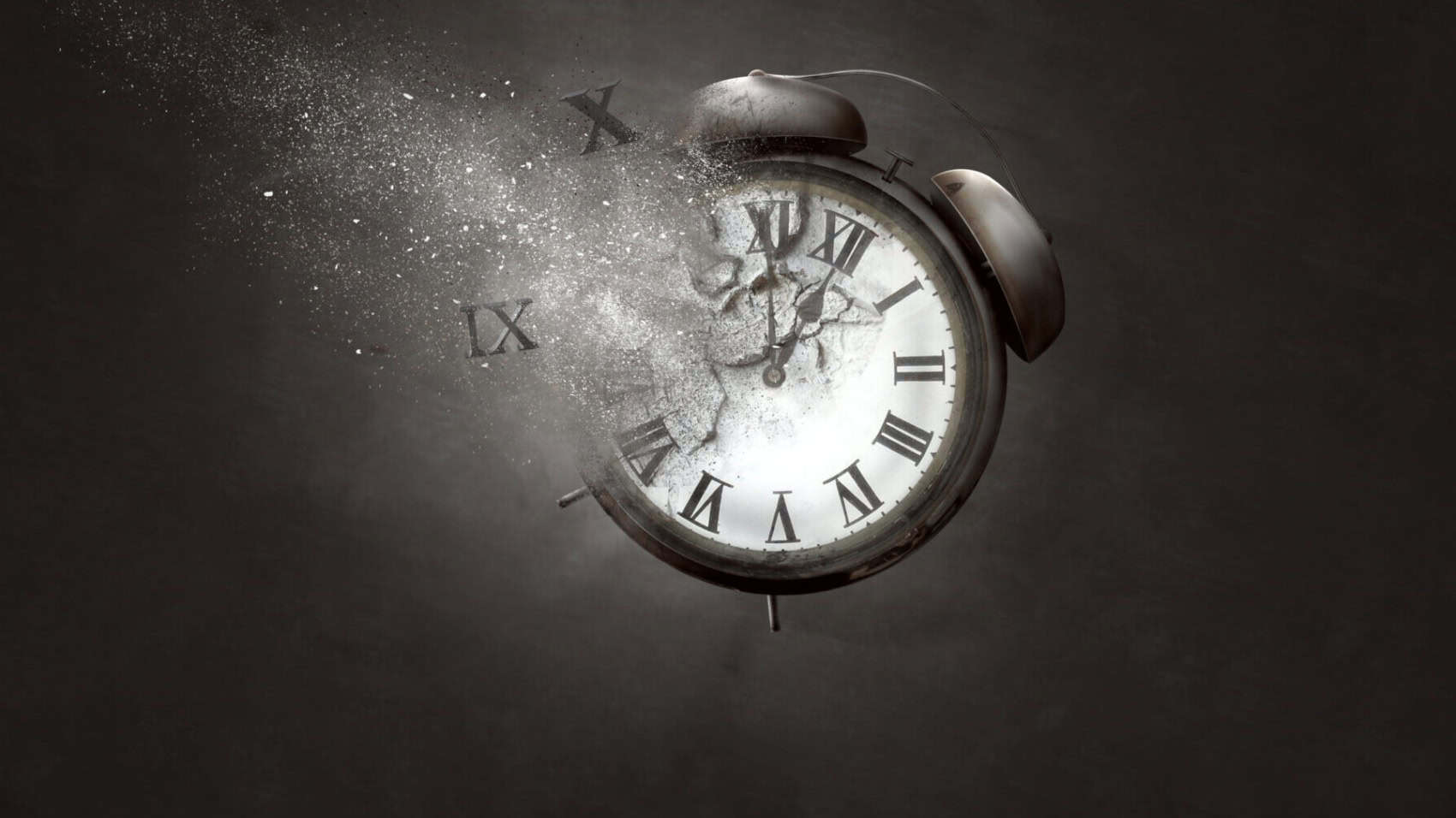 Alarm,Clock,Disintegrates
