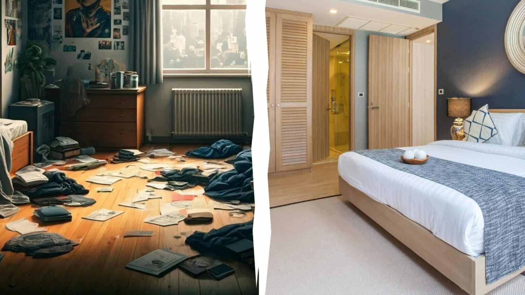 Messy - Clean home