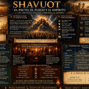 Shavuot: El pacto, el Fuego y el Espíritu