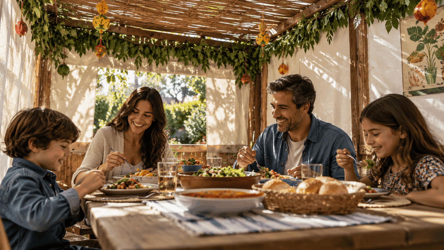 Sukka en familia