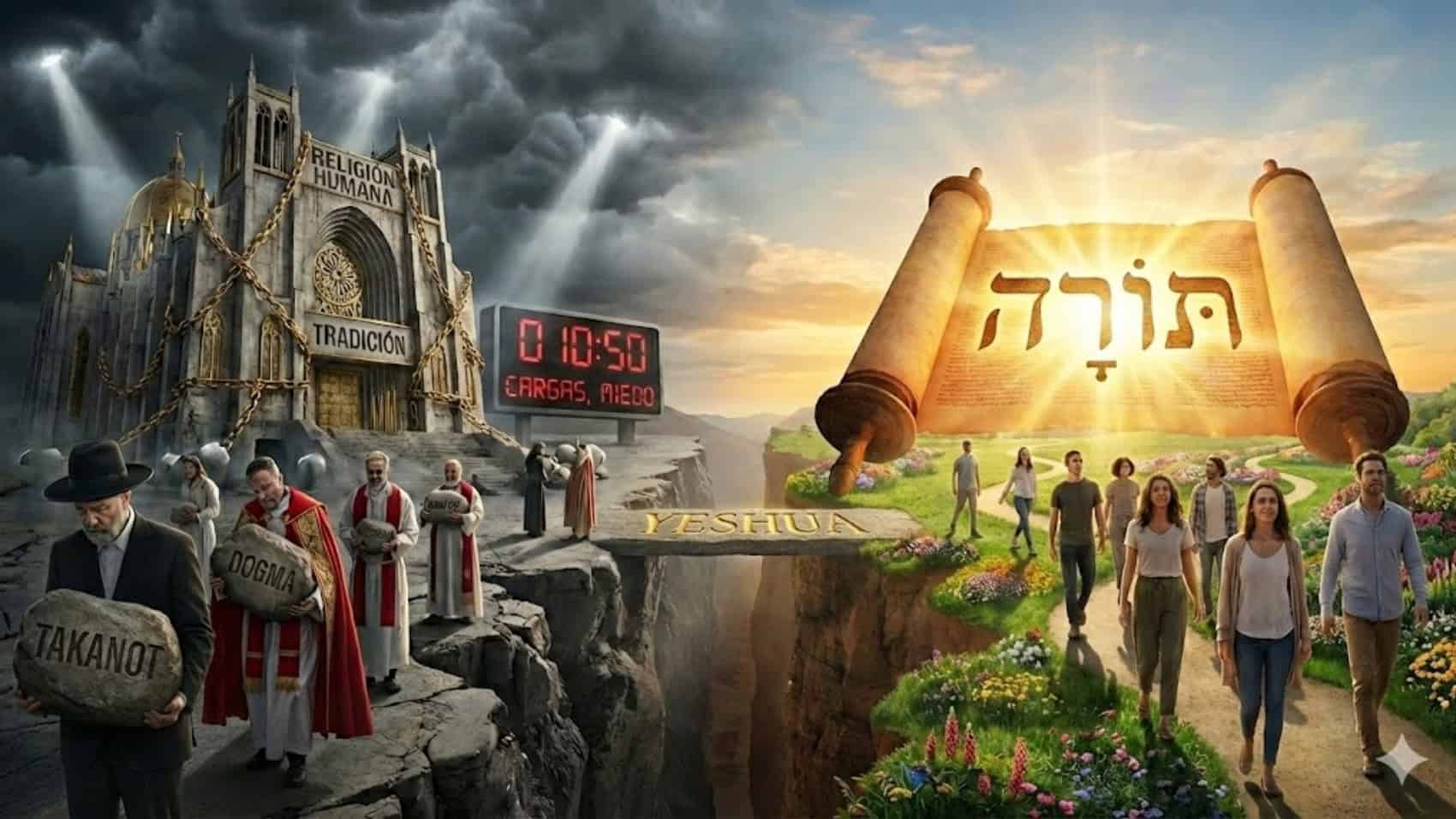 Religión vs. Tora