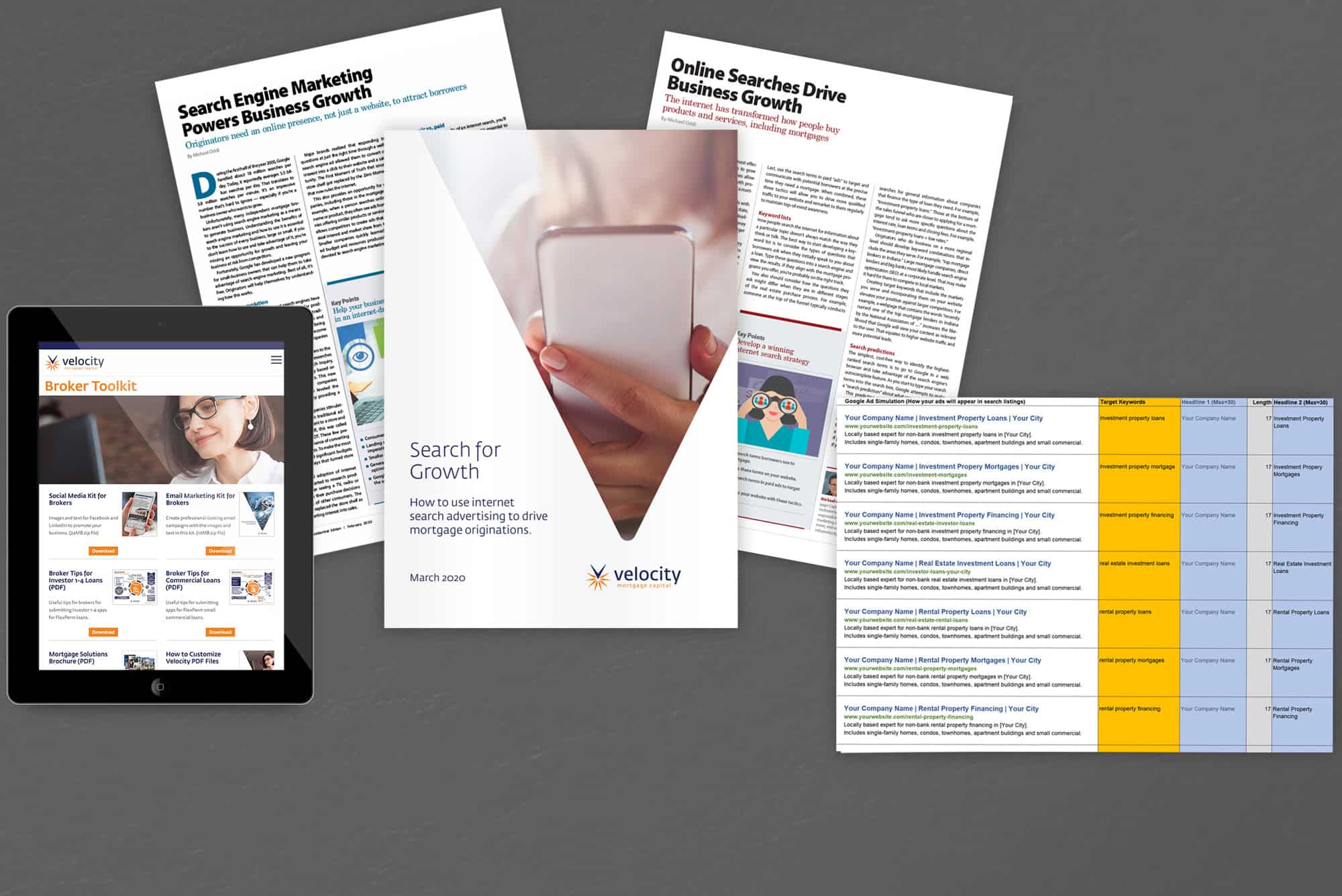 Search Engine Marketing tools for brokers