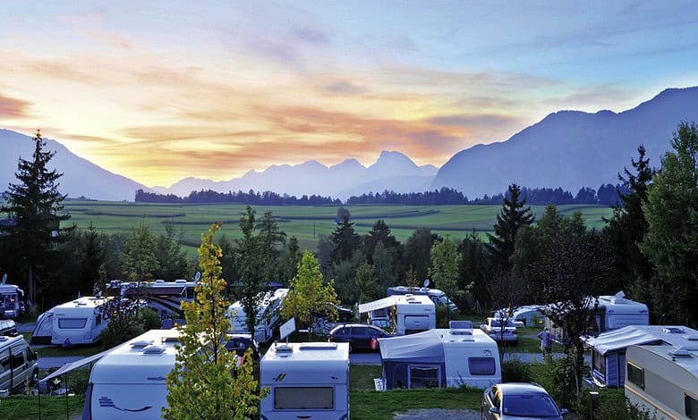 View Camping Natterer See