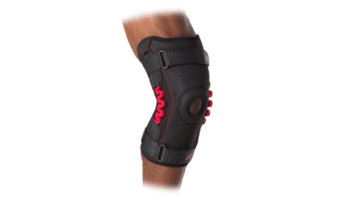 McDavid NRG Knee Brace with Spring Hinge