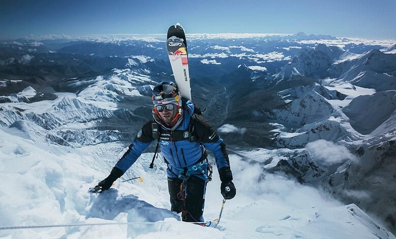 Andrzej Bargiel during the summit push on Mount Everest, Nepal on September 22, 2025.