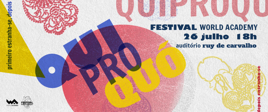 Festival de arte, cultura e educação promovido pela World Academy em Lisboa. Evento presencial no auditório Rui de Carvalho.