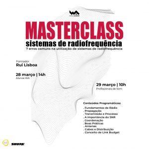 Curso de sistemas de rádiofrequência com foco em aplicações práticas.