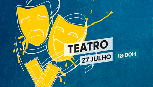Desfrute de uma peça de teatro ao vivo com programação especial no World Academy.