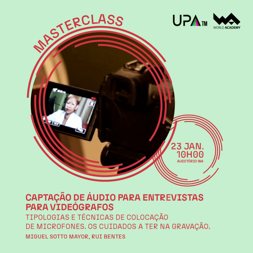 Masterclass áudio vídeo