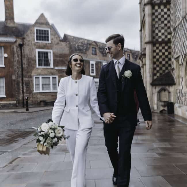 Hollie and Adam elopement wedding norfolk