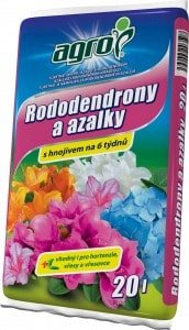 Substrát na azalky a rododendróny 20l AGRO