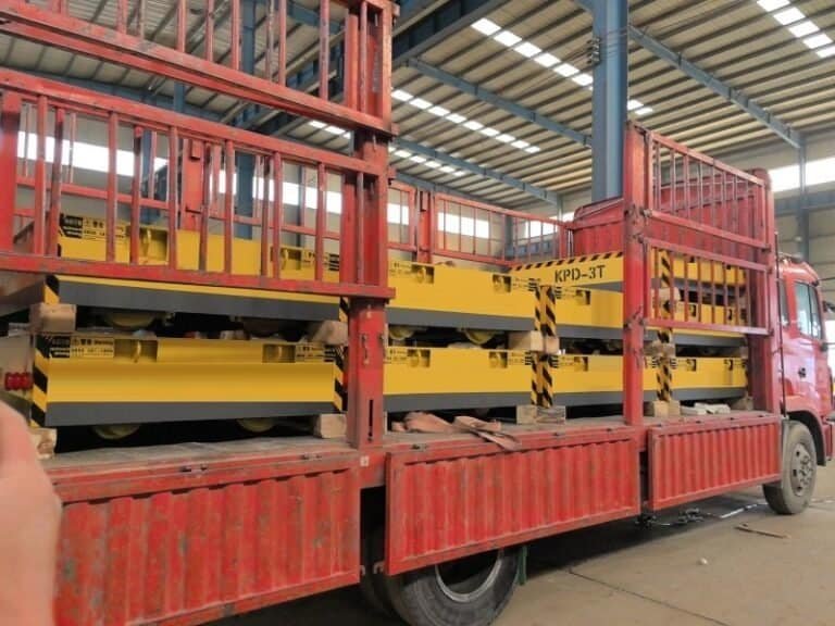 trackless transfer cart