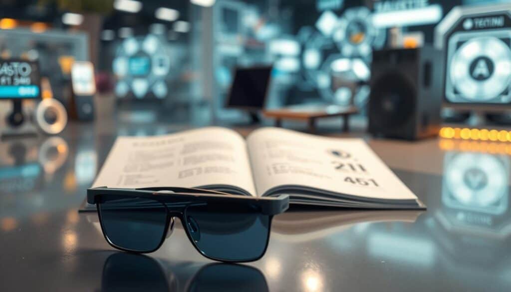 AI glasses technical specifications