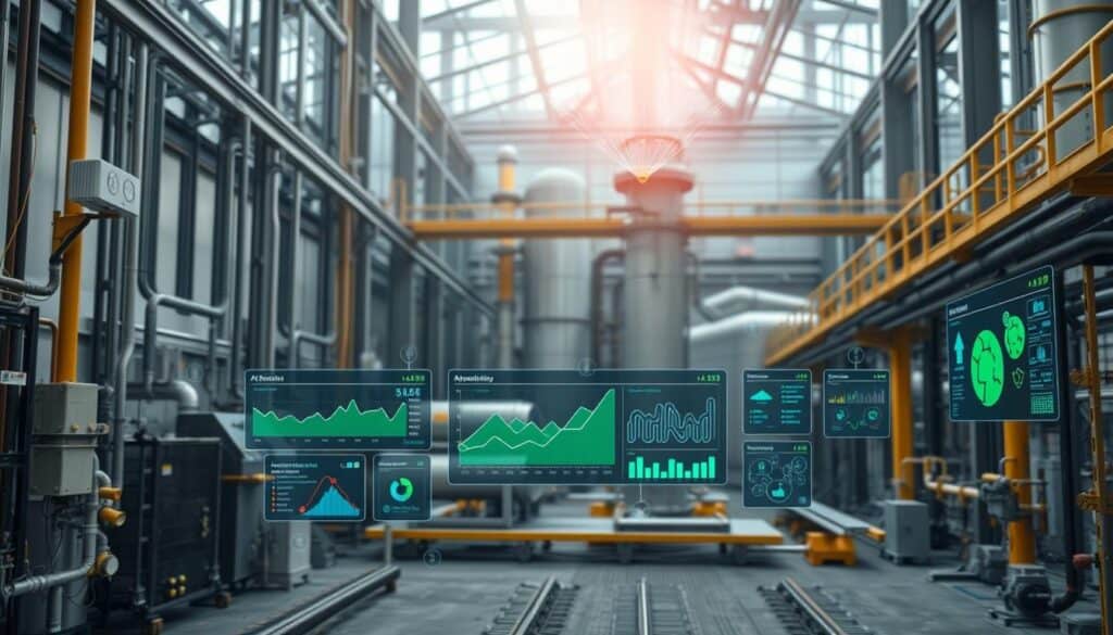 AI systems monitoring and optimizing environmental impact in industrial setting for AI predictions 2026