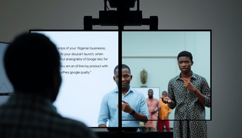 Nigerian business promotional video created with Google Veo 3 AI