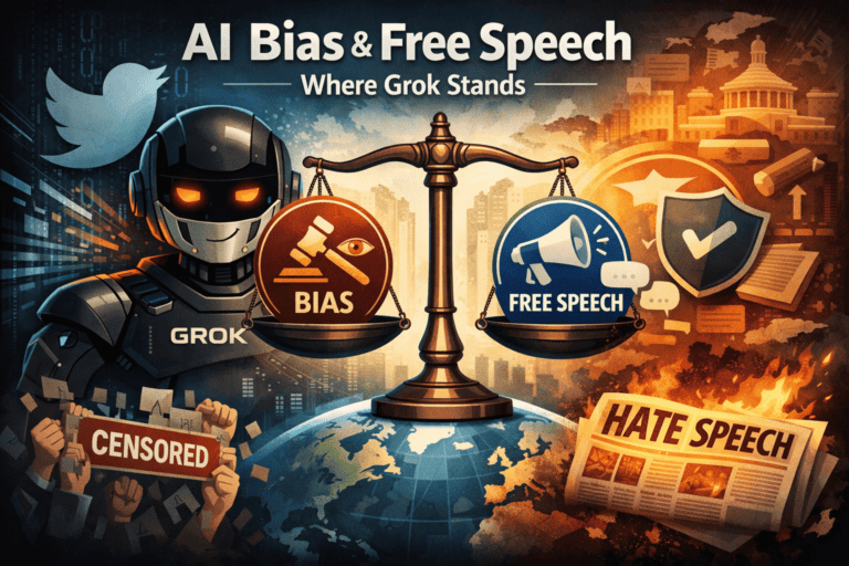 AI Bias and Free Speech: Where Grok Stands AI Bias and Free Speech Where Grok Stands