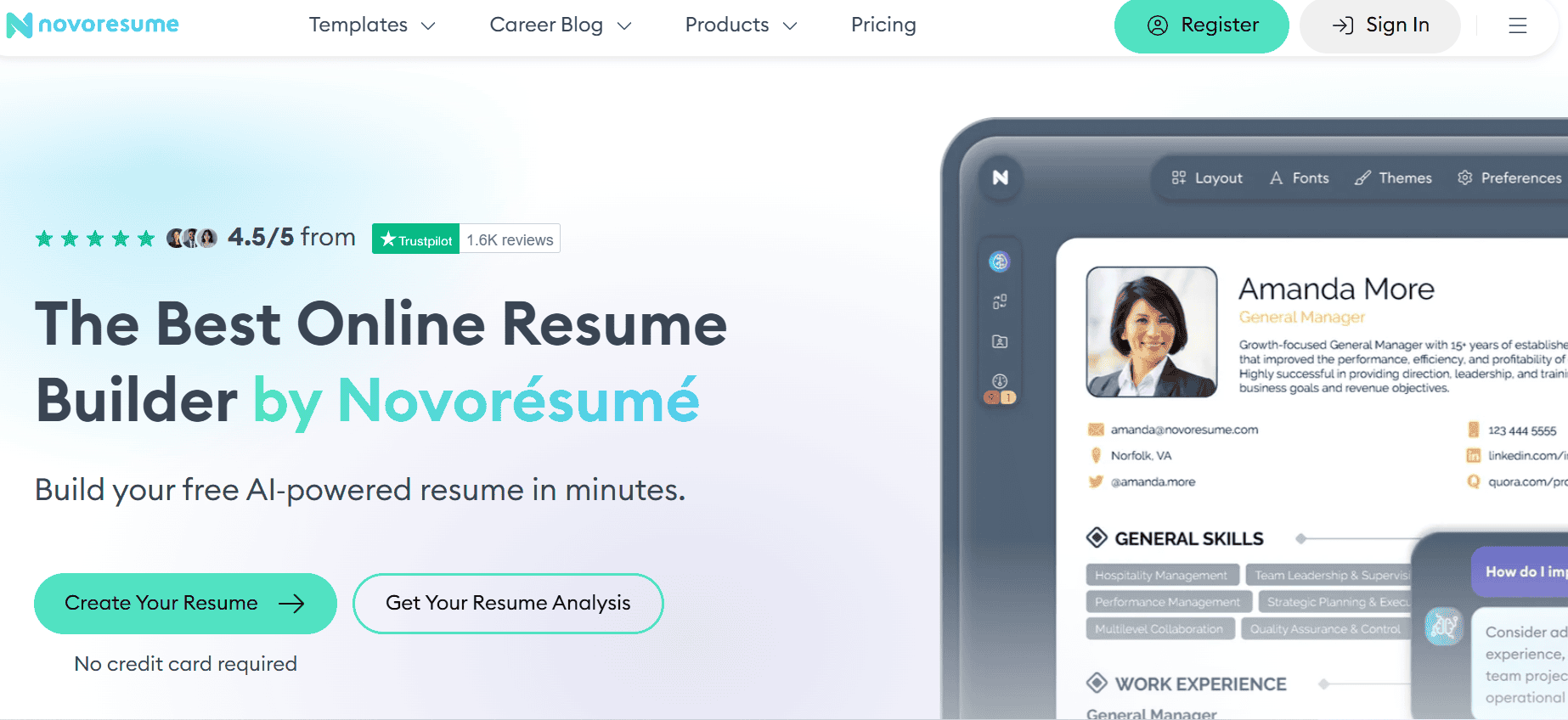 Novorésumé
