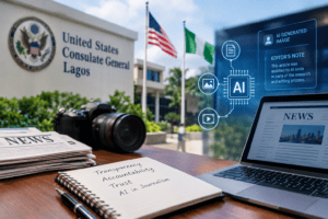 US Consulate Backs Nigerian-Led Effort to Set AI Disclosure Standards for Journalism