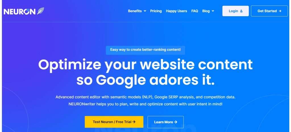 NeuronWriter (Best Ai affiliates Program)
