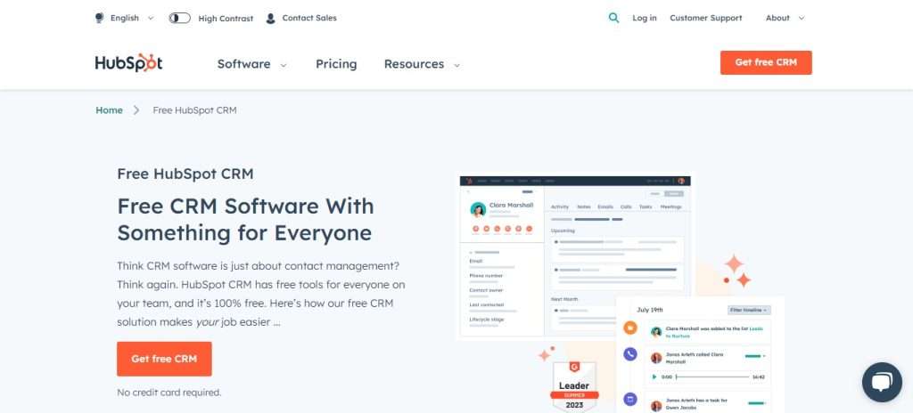 HubSpot (Best Ai affiliates Program)