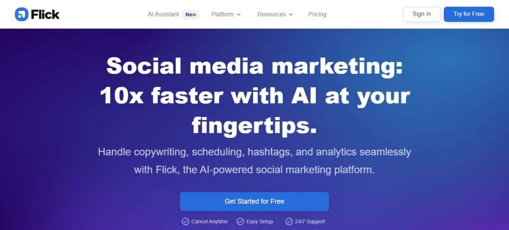 Flick (Best Ai affiliates Program)