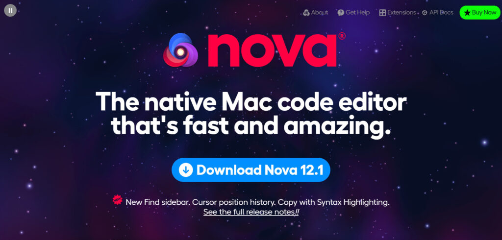Nova.app Best Software For Coding