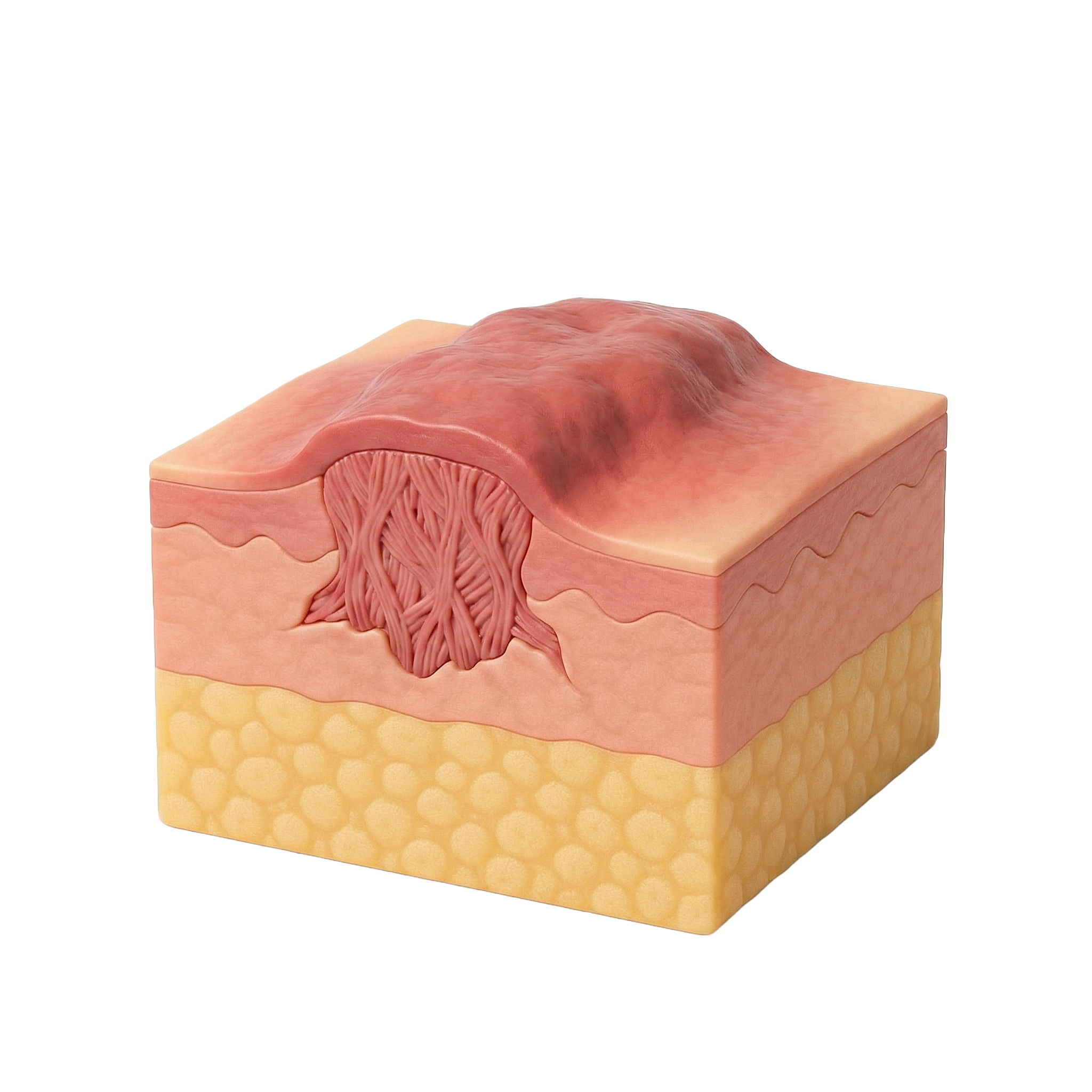 keloid scar render