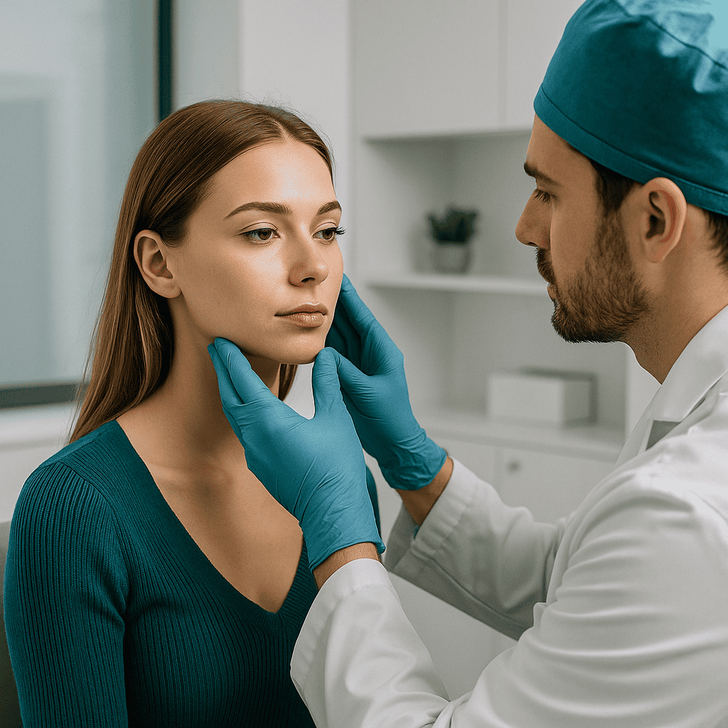 consulto per bichectomia in Turchia con valutazione del profilo del viso presso clinica specializzata in chirurgia delle guance e rimodellamento facciale
