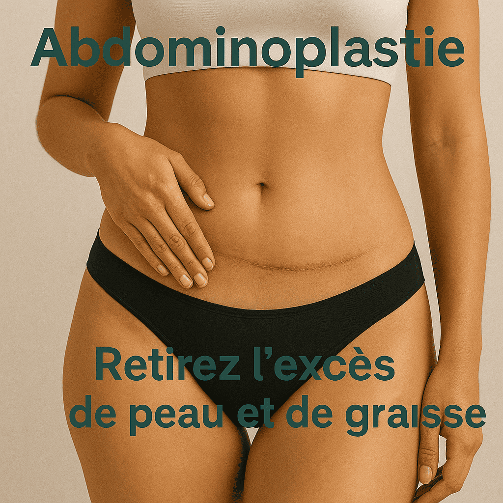 Abdominoplastie – retrait peau et graisse pour un ventre plus ferme Abdominoplastie après retrait de l’excès de peau et de graisse abdominale