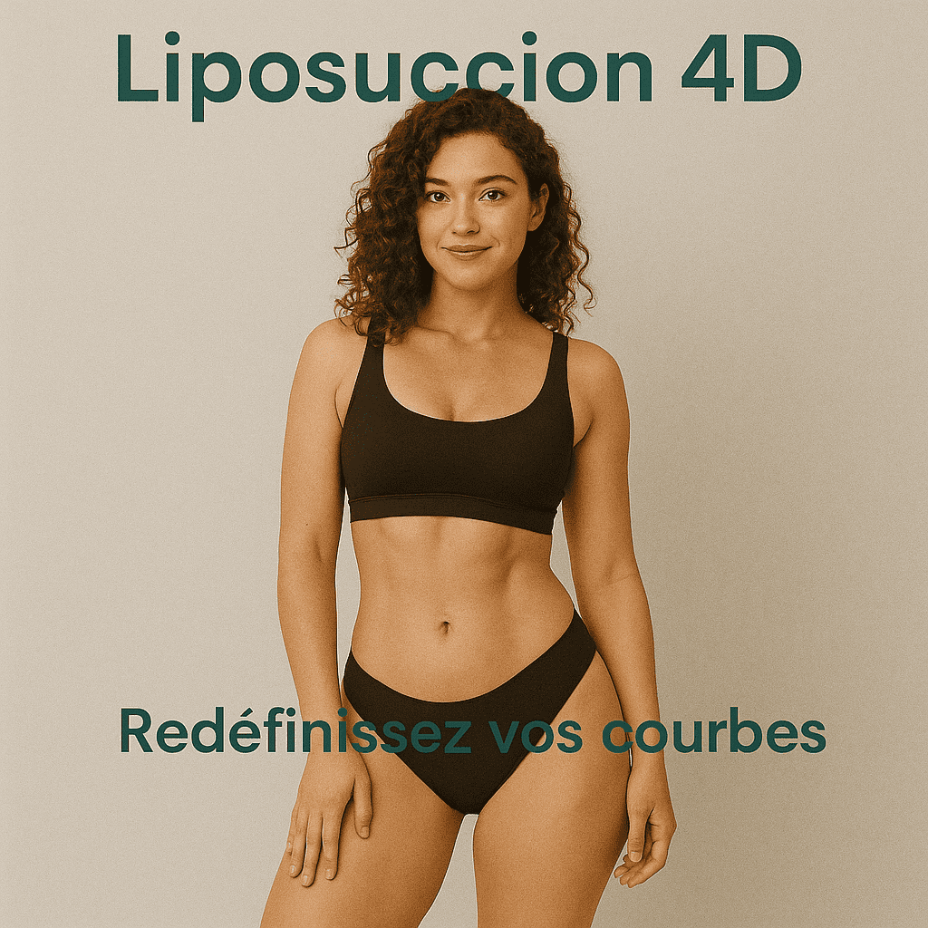 Liposuccion 4D – Redéfinissez vos courbes Résultat après liposuccion 4D avec courbes redéfinies.
