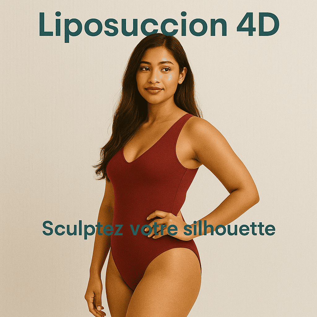 Liposuccion 4D – Sculptez votre silhouette Femme après liposuccion 4D affichant une silhouette sculptée.