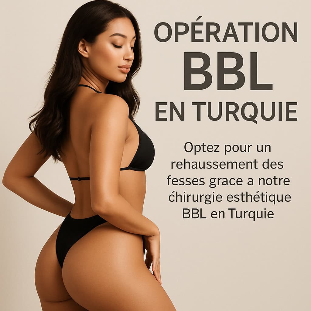 Opération BBL en Turquie – Rehaussement des fesses par chirurgie esthétique