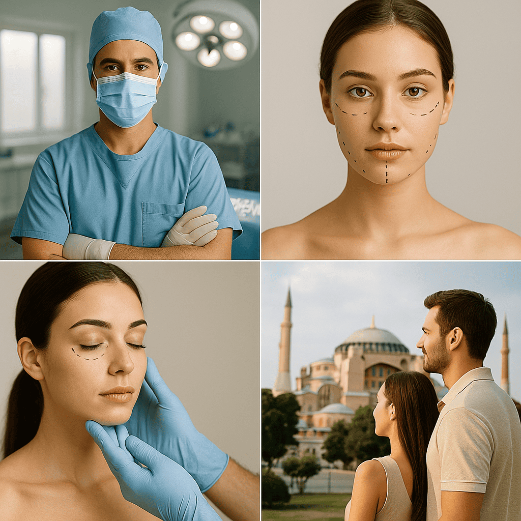 Consultation esthétique en Turquie – chirurgien, patiente et tourisme médical à Istanbul
