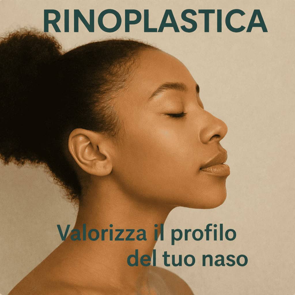 Rinoplastica in Turchia: profilo di una donna con naso perfetto e naturale dopo l'intervento