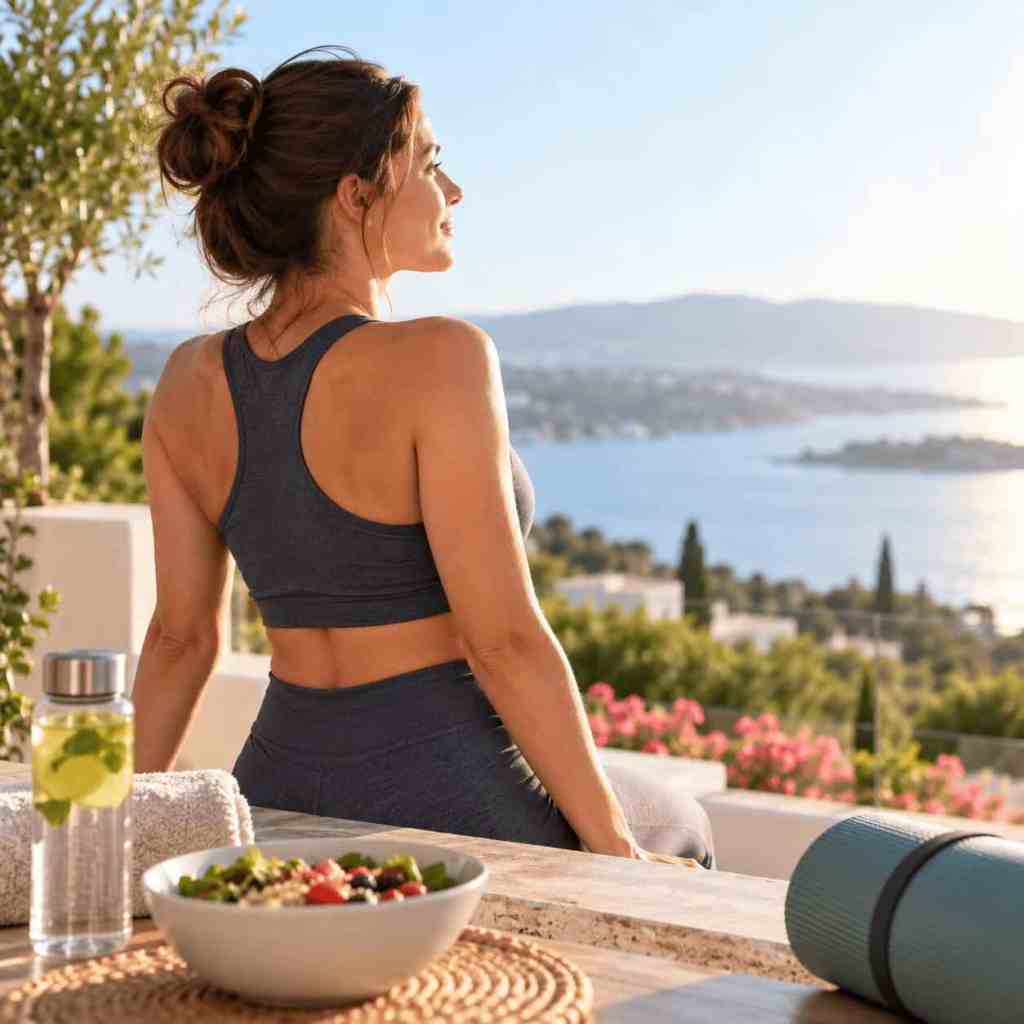 Femme maintenant un poids stable dans le cadre d’un projet d’abdominoplastie